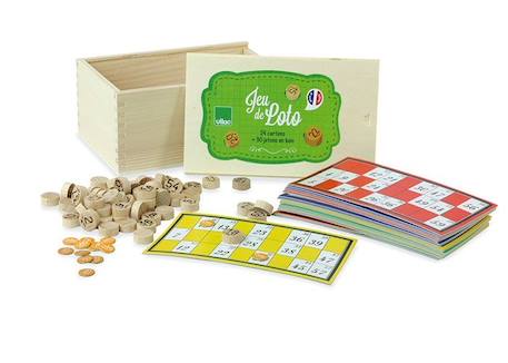 Jeu de loto pour enfants - Vilac - Collection Jeux - Mixte - A partir de 6 ans - Blanc VERT 1 - vertbaudet enfant 