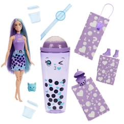 Jouet-Barbie-Pop Reveal-Poupée parfumée série Bubble Tea avec accessoires HTJ19