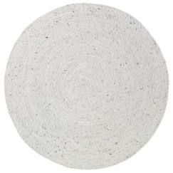 Linge de maison et décoration-Décoration-Tapis Coton Neethu Natural par Nattiot - Ø 110 cm - NATURAL - Ø 110 cm