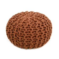 Puériculture-Pouf tricot LILI SIENNA - Nattiot