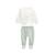 Ensemble bébé gilet et pantalon en coton matelassé Kimi BLANC 1 - vertbaudet enfant 