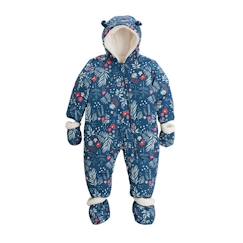 Bébé-Manteau, combipilote, nid d'ange-Combi pilote avec moufles et pieds amovibles Lina