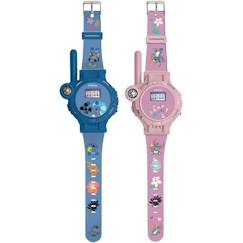 Jouet-Jeux éducatifs-Montres-Montre digitale Stitch avec fonction talkie-walkie portée jusqu'à 200 m