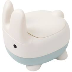 Puériculture-Toilette de bébé-Pot ludique - THERMOBABY - Lapin - Cuvette amovible