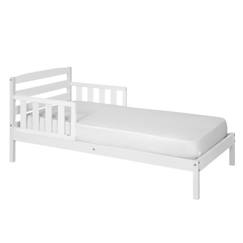 Chambre et rangement-Lit enfant avec matelas 70x140 cm Misuna blanc - AKITEN RETAIL