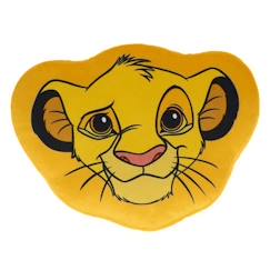 Jouet-Coussin 3D Roi Lion Simba Disney Enfant - Décoration Chambre - Accessoire Lit - Peluche Confortable