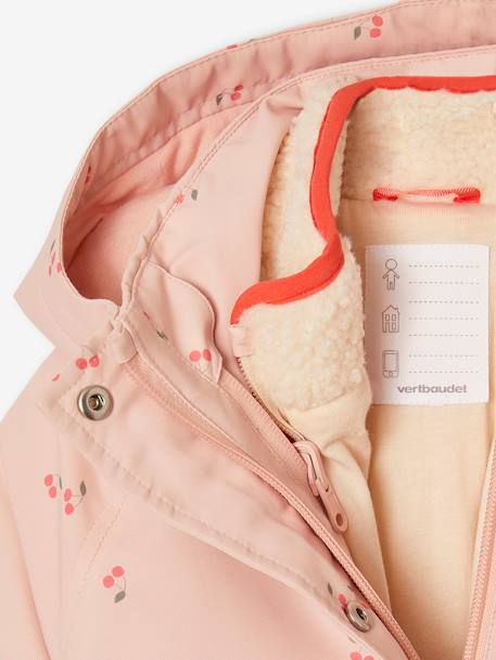 Parka 3 en1 fille rose pâle 7 - vertbaudet enfant 