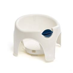 Puériculture-Toilette de bébé-THERMOBABY Anneau de bain enfant AQUAFUN Blanc - Jouet bleu