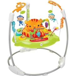 Puériculture-Transat, balancelle, trotteur-Fisher-Price - Jumperoo Jungle Sons et Lumières - Youpala CHM91