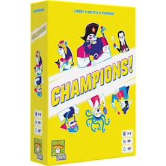 Jouet-Jeux de société-Jeux classiques et de réflexion-Champions! - Asmodee - Jeu d'ambiance - Dès 10 ans