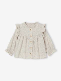 Bébé-Chemise, blouse-Blouse à volants bébé