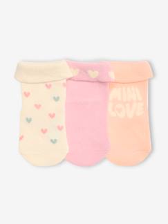 -Lot de 3 paires de chaussettes Bébé love