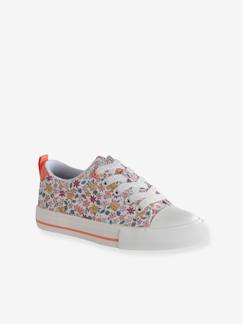 Chaussures-Chaussures fille 23-38-Baskets fille en toile fantaisie