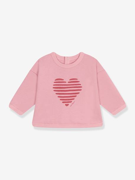 Bébé-Sweat bébé en coton uni PETIT BATEAU