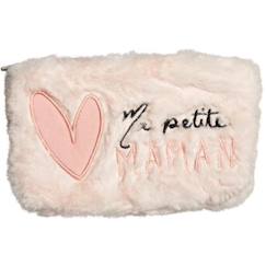 -Pochette peluche Maman Rose