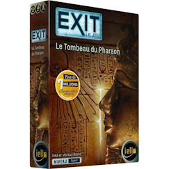 Jouet-EXIT : Le Jeu - Le Tombeau du Pharaon - Jeu de société Escape Games - IELLO