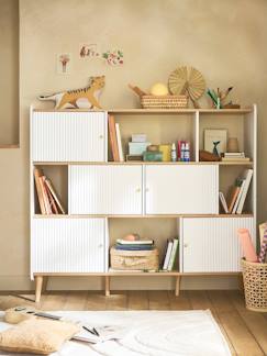 Chambre et rangement-Meuble bibliothèque haute ATHÈNES