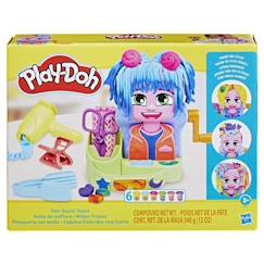 Jouet-Play-Doh Salon de coiffure, coffret de pâte à modeler