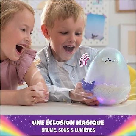 SPIN MASTER DRAGGLE HATCHIMALS ALIVE ECLOSION SECRETE ROSE 4 - vertbaudet enfant 