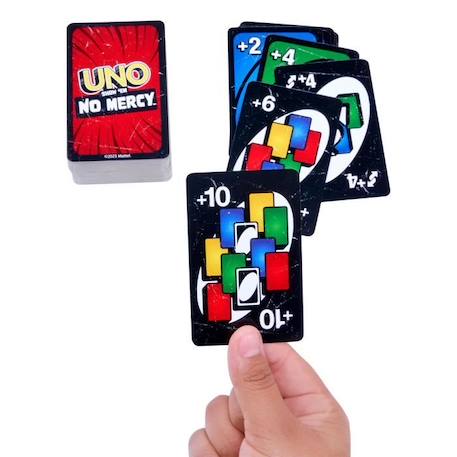 Mattel Games - UNO No Mercy - Jeu de cartes pour toute la famille JAUNE 4 - vertbaudet enfant 