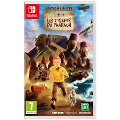 Jouet-Tintin Reporter : Les Cigares Du Pharaon - Jeu nintendo Switch - Edition Limitée