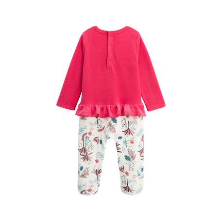 Pyjama bébé en velours Aloha Savana ROSE 2 - vertbaudet enfant 