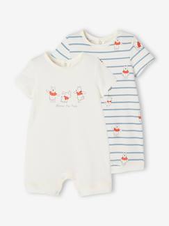 -Lot de 2 Bodies Combinaisons bébé Disney® Winnie l'Ourson