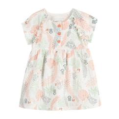 -Robe bébé fille en gaze de coton Cilaos