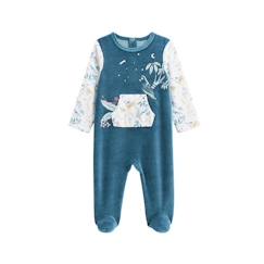 -Pyjama bébé en velours Bianca