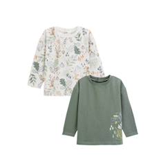 -Lot de 2 t-shirts bébé manches longues Merlin