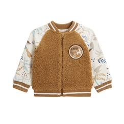 -Veste teddy bébé en sherpa Lamascotte