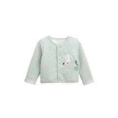 -Gilet bébé réversible en coton matelassé Kimi