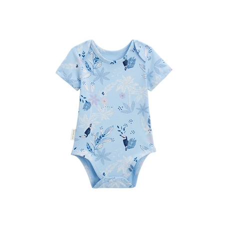 Lot de 2 bodies bébé manches courtes Bella Chica BLEU 4 - vertbaudet enfant 