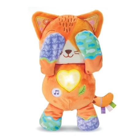 VTECH-FRIPON, CACHE-CACHE CHATON ORANGE 2 - vertbaudet enfant 