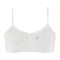 -Brassière Sans Couture Fashion Girl by ATHENA Imprimé étoiles argentées FILLE