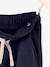 Pantalon jogger garçon en molleton BASICS marine+noir+vert sauge 3 - vertbaudet enfant 