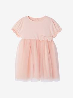 -Robe cérémonie tulle glitter bébé