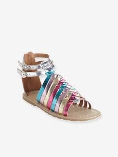 Chaussures-Sandales fille en cuir