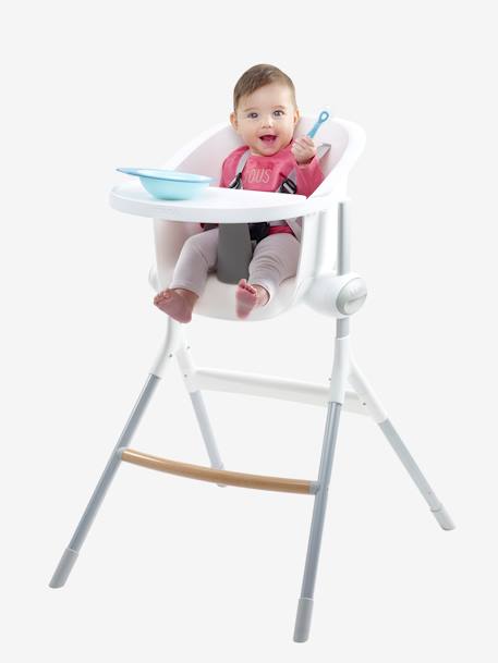 Chaise haute évolutive BEABA Up & Down gris 3 - vertbaudet enfant 