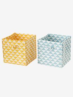 Chambre et rangement-Lot de 2 bacs de rangement