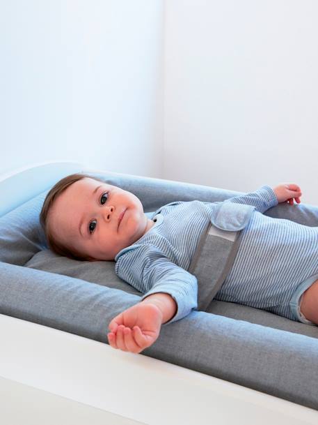 Matelas à langer CANDIDE Mat’ Confort Gris clair 3 - vertbaudet enfant 