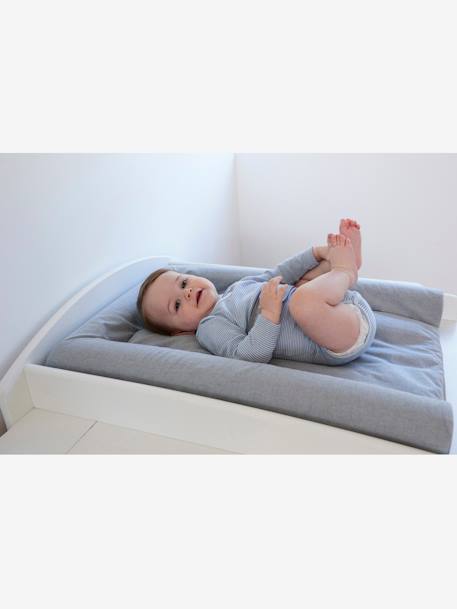 Matelas à langer CANDIDE Mat’ Confort Gris clair 2 - vertbaudet enfant 