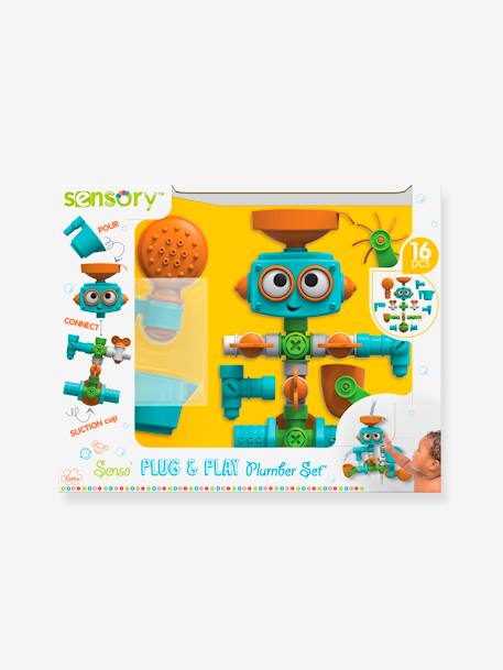 Robot de bain multi-activités INFANTINO multicolore 2 - vertbaudet enfant 