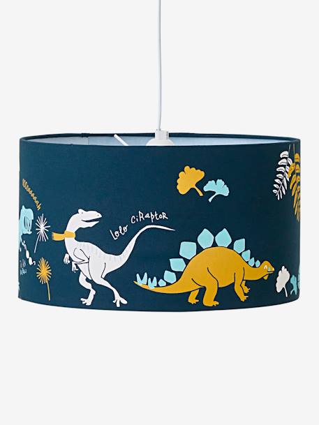 Abat-jour pour suspension DINOSAURE bleu 1 - vertbaudet enfant 