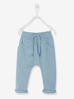 Pantalon molleton bébé garçon uni BASICS  - vertbaudet enfant