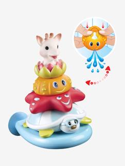 Jouet-Premier âge-Jouets de bain-Splash& surf pyramide Sophie la girafe VULLI