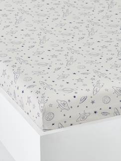 Linge de maison et décoration-Linge de lit enfant-Drap-housse-Drap-housse enfant INTERGALACTIC