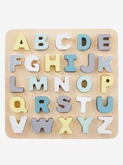 Idées cadeaux bébés et enfants-Jouet-Puzzle lettres à encastrer en bois FSC®