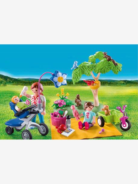 9103 Valisette pique-nique en famille Playmobil VERT 3 - vertbaudet enfant 