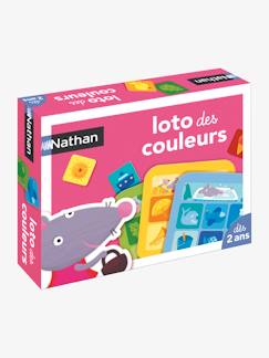 Idées cadeaux bébés et enfants-Jouet-Jeux de société-Jeux de mémoire et d'observation-Loto des couleurs NATHAN